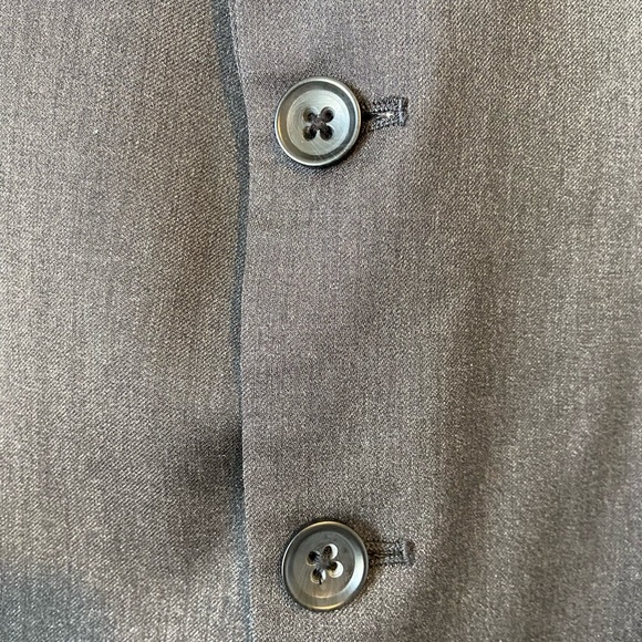 BR Charcoal Gray Two Piece Suit 40S - Picture 2 of 16